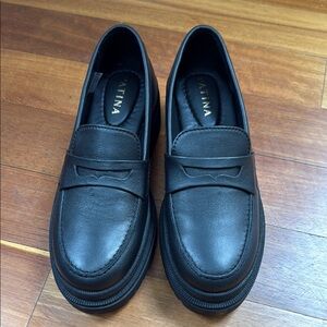 Portland Leather Zoe Chunky Loafers BNWOB